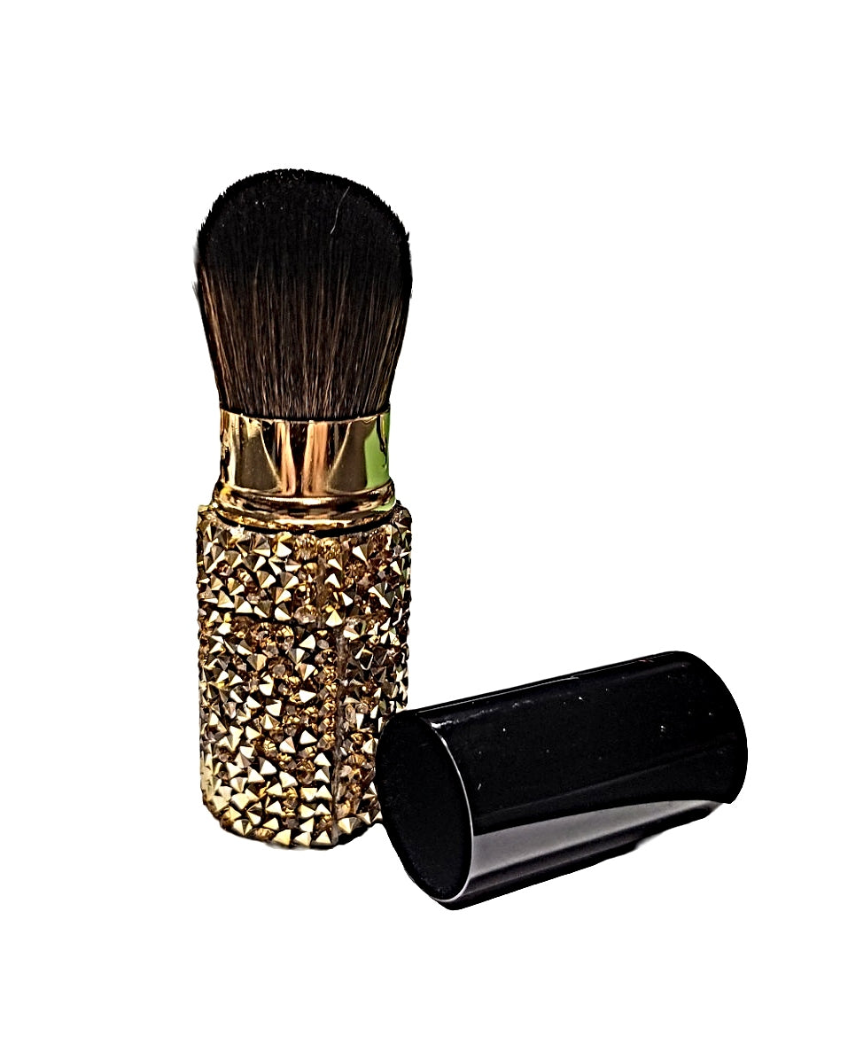 Black and Gold Kabuki Brush